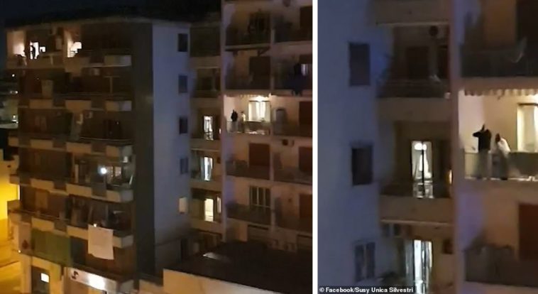 Coronavirus. Contraints de rester chez eux, les italiens chantent l'espoir par leur fenêtre