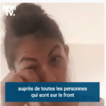 Mélina, infirmière, témoigne en larmes après avoir été chassée de son logement par ses propriétaires