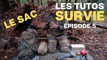 L'adjudant-chef Gatien de l'armée de Terre dévoile son sac de survie