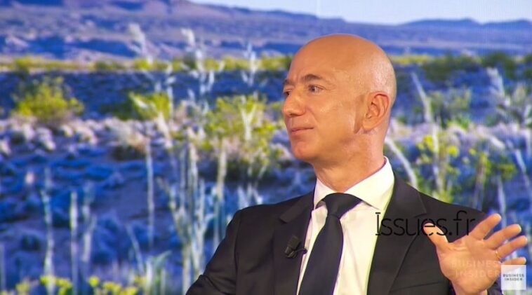 Jeff Bezos (Amazon) gagne le salaire moyen à vie d'un homme en 5,56 secondes Jeff Bezos salaire