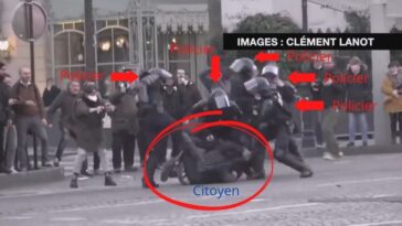 convoi de la liberté répression policière paris