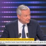 bruno le maire effondrement de l'économie russe