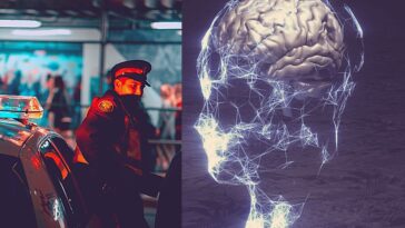 IA intelligence artificielle prédire un crime police