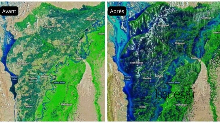 Pakistan inondations apocalyptiques réchauffement climatique mousson