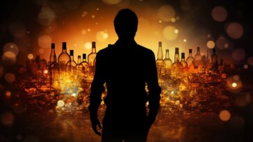 Alcohol Dangers Concept