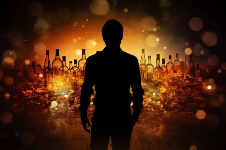 Alcohol Dangers Concept