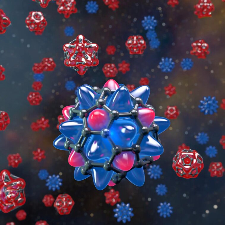 C60 Fullerene Buckyball Molecule