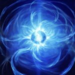 Découverte d’un nouveau type d’objet astronomique : des étoiles massives à hélium magnétique Magnetar Art Concept