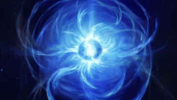 Magnetar Art Concept