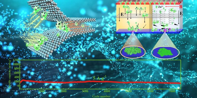Scientists Develop a High Energy Density and Ultralong Life Aqueous Zinc Ion Battery