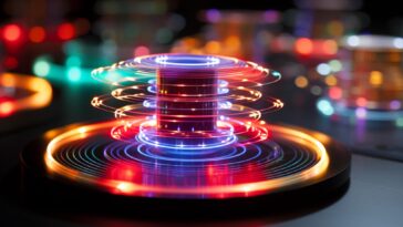 Photonic Light Trap Art Concept