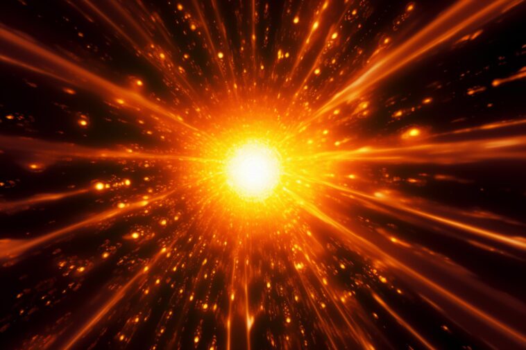 Explosion des secrets des particules fantômes ouvertes : utilisation des supernovae pour étudier les étranges propriétés des neutrinos Supernova Star Explosion Concept Art