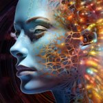 Human Genome Art Concept