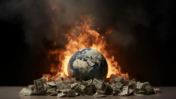 Climate Change Money Burning