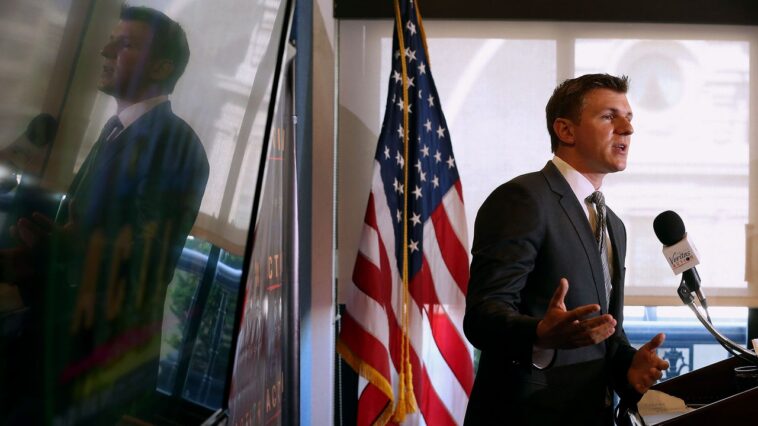 James O'Keefe fait l'objet d'une enquête et le projet Veritas est enfin lancé James O'Keefe fait l'objet d'une enquête et le projet Veritas est enfin lancé