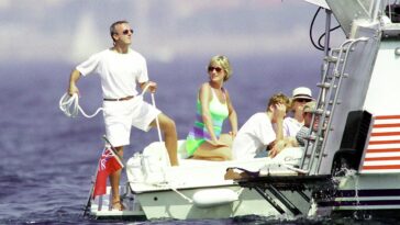 Le yacht de fête où la princesse Diana a passé ses dernières vacances coule en France