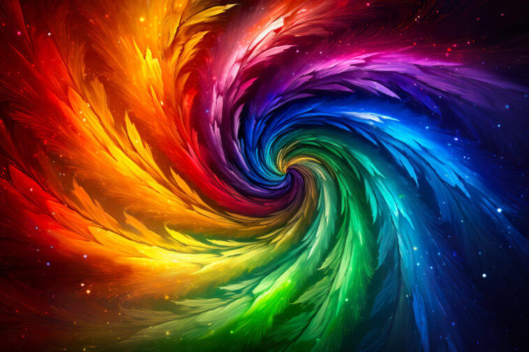 L’énigme non résolue de l’origine de la vie : une nouvelle stratégie Origin of Life Rainbow Swirl