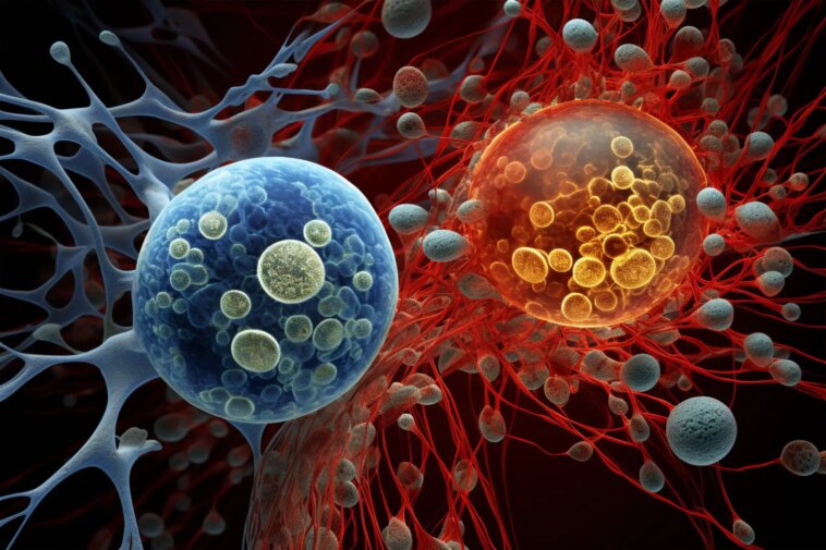 Cell Biology Concept Art Illustration