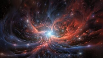 Galactic Magnetic Field Concept Art