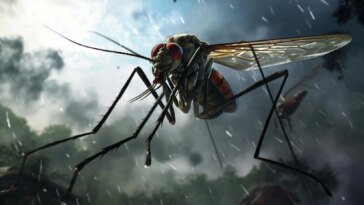 Mosquito Attack Concept Art