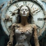 Circadian Rhythm Disrupted Body Clock Art Concept