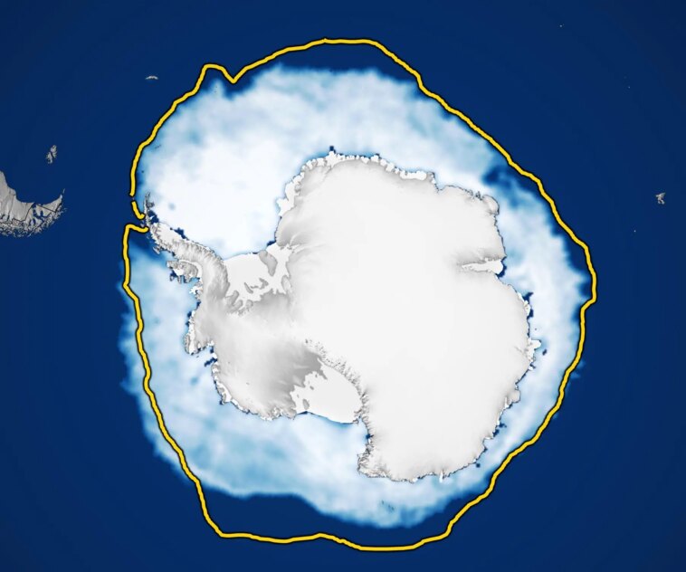 « Territoire inexploré » – Glace de mer antarctique exceptionnellement basse observée par la NASA « Territoire inexploré » – Glace de mer antarctique exceptionnellement basse observée par la NASA