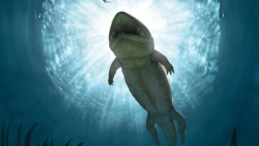 Un amphibien géant de 240 millions d'années découvert dans un mur de soutènement