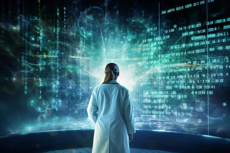 Une étude avertit que les médecins ne sont pas préparés à la transformation de la médecine par l'IA Medical Data Analysis AI Concept