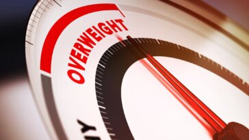 Overweight Body Weight Concept