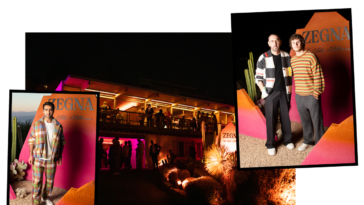 Zegna et l'ancien homme d'État célèbrent leur collaboration avec style