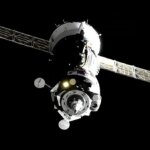 Soyuz MS-24 Spacecraft Approaches Space Station