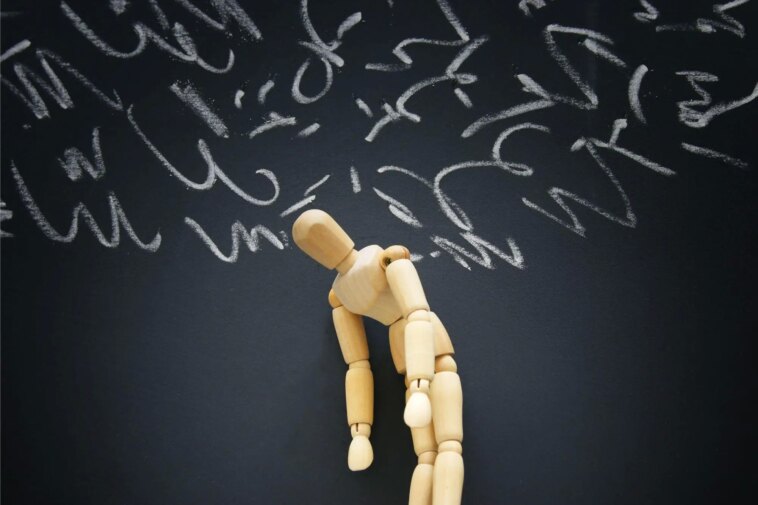 Stressed Wooden Dummy ADHD