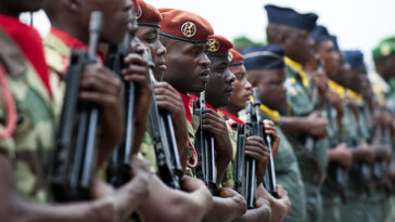 cc US Army Africa from Vicenza, Italy, modified, https://commons.wikimedia.org/wiki/File:Exercise_Central_Accord_2016_kicks-off_in_Gabon_%2827628084966%29_%282%29.jpg