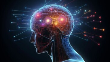 Brain Signals Anatomy Concept