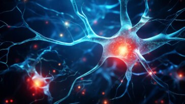 Brain Cell Rendering Concept Art
