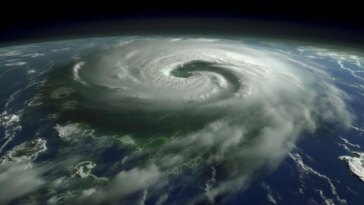 Hurricane Art Concept