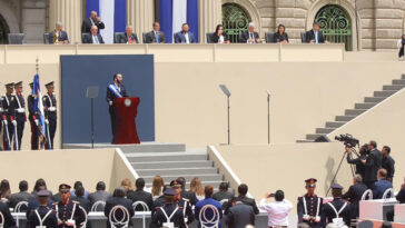 cc Office of U.S. Commerce Secretary, modified, https://commons.wikimedia.org/wiki/File:Nayib_Bukele_talks_at_his_inauguration_ceremony.jpg