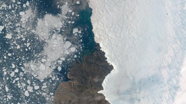 Humboldt Glacier August 18 2023 Annotated