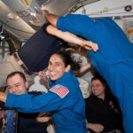 SpaceX Dragon Endurance Spacecraft Crew-7 Approaches ISS