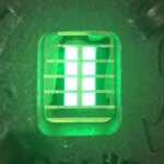 Eight Green Perovskite LED Substrates