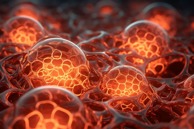 Microscopic Imaging Art Concept