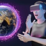 Metaverse Virtual Reality Earth