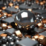 Metals Magnets Material Science Art Concept
