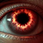 Bad Eye Infection Illustration