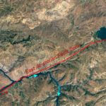 East Anatolian Fault Zone Satellite Image