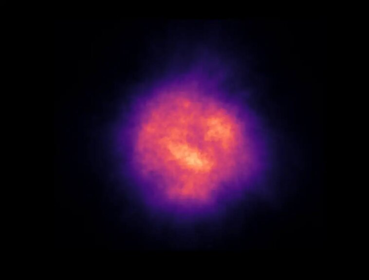 Average Energy Density of Turbulence Ball Over Time