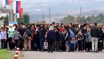 cc Ministry of Defence of the Russian Federation, modified, https://commons.wikimedia.org/wiki/File:Ethnic_Armenians_of_Nagorno-Karabakh_evacuated_from_their_homes.png