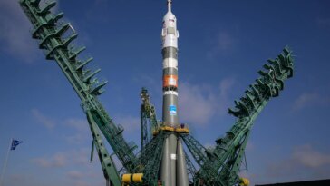 Prêt pour le décollage : le vaisseau spatial Soyouz MS-24 lance aujourd'hui le prochain équipage de la station spatiale