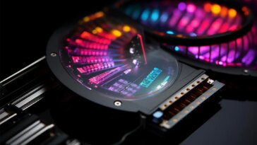 DNA Chip Art Illustration