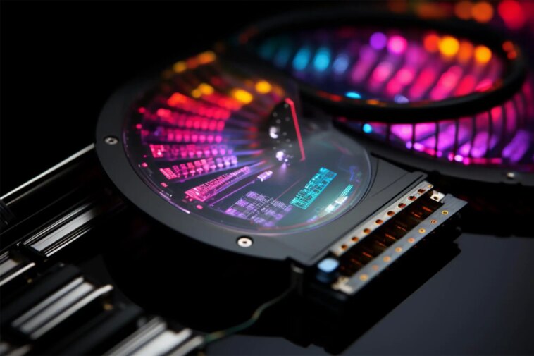 DNA Chip Art Illustration